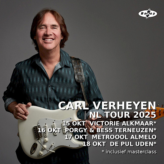 Carl Verheyen Dutch tour