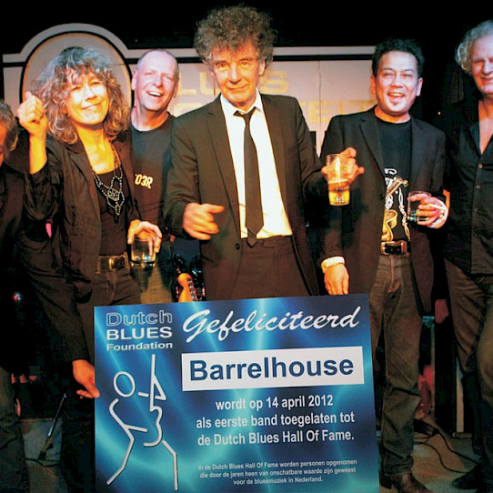 Barrelhouse in Dutch Blues Hall of Fame