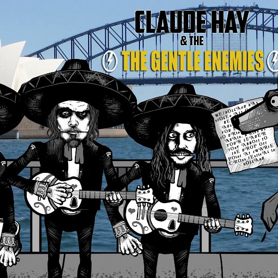 Zwarte Crosser Claude Hay & The Gentle Enemies